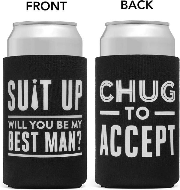 Groomsmen/Best Man Koozies –